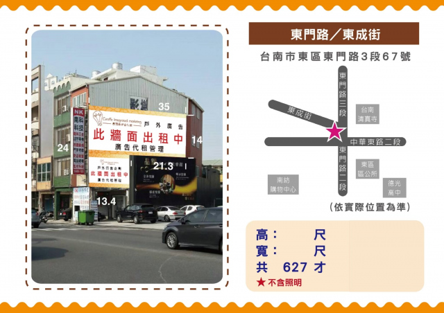 台南市東區東門路東成街口